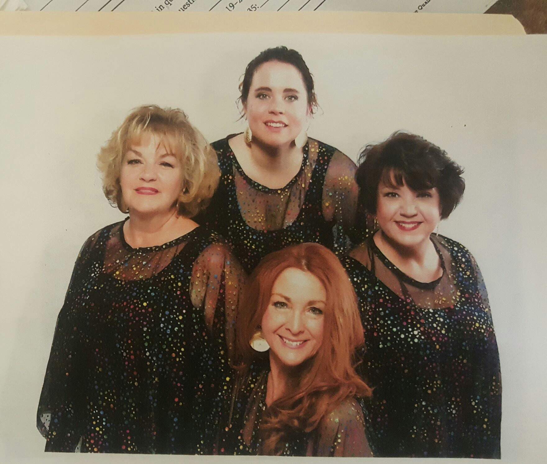 a photo of four women